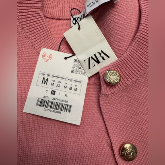 Pink Button-Up Dress - Picture 3 of 4